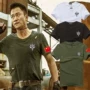 Chiến tranh với con sói 2 ngắn tay t-shirt nam yêu nước lỏng lực lượng đặc biệt đơn vị quần áo quân đội fan đào tạo quần áo XL áo thun nam cao cấp