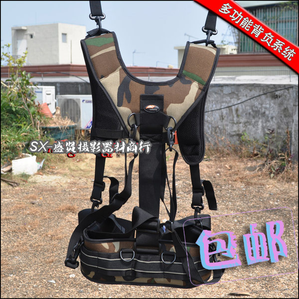 Универсальная камера, подтяжки, ремень, объектив, надевается на плечо