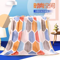 Thủy ngân dệt may nhà duy nhất đôi chăn mùa xuân và mùa thu nap chăn giường sinh viên flannel chăn chăn giải trí chăn chăn lông cừu nhân tạo