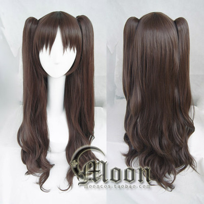 taobao agent Special![Moon] Fate STAY NIGHT Tosaka Cosplay Cosplay wig little tiger clip!