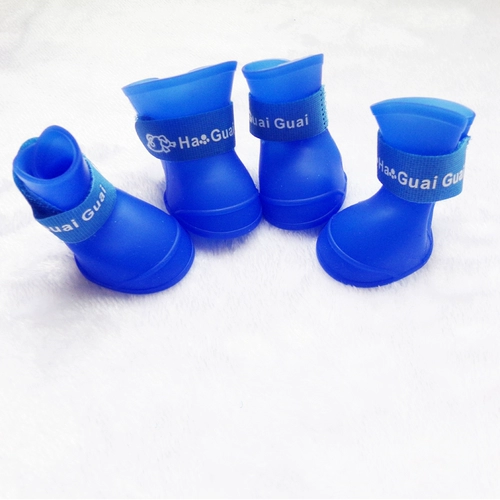 Водонепроницаемые собаки дождевые капсы анти -ккид из собачьей ботинки для любимых туфель