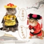 Pet quần áo mèo quần áo Tang phù hợp với hoàng đế hoàng đế Gege thẳng đứng biến đổi quần áo Teddy chó vui - Quần áo & phụ kiện thú cưng mũ cho mèo