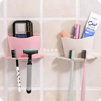 Practical New Cute Toothbrush Sucker Holder Suction Hooks Cu