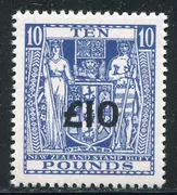 New replica tem New Zealand Bài Fiscals 194058 10 lbs đóng dấu màu xanh đậm tem