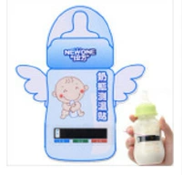 Младенца детская температура бутылочных бутылок Термометр Изменения цвета отображение ЖК -пластырь.
