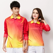Jinguan sport áo thun dài tay nam và nữ phù hợp với mùa xuân và mùa thu - Thể thao sau
