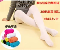 Cô gái trắng xà cạp trẻ em thực hành thực hành nhảy múa vớ mùa hè phần mỏng trẻ em pantyhose do lot nu