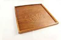 Khay gỗ khay lưu trữ khay bánh bánh khay khay hiển thị đĩa vuông vuông 40cm - Tấm đũa gỗ cao cấp xuất khẩu
