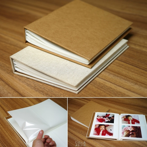 Purit -color 6 -Inch Plug -Iin Pocket Pocket -Style Corean Baby Family Album Альбом альбома может разместить 120 6 -INCH
