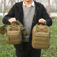 Quân đội fan chiến thuật ngực túi nữ giản dị cưỡi thể thao đeo người đàn ông của túi ngụy trang ngoài trời túi ngực IPAD34 vai túi túi hm