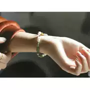 Kiếp trước. Bộ sưu tập ngọc tự nhiên lớp tổng hợp vòng tay dâu tây pha lê hoa đào vòng tay khí chất hoang dã trang sức văn bản - Vòng đeo tay Clasp