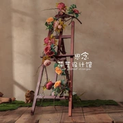 Hoa mẫu đơn hoa hồng trồng cây mây ban đầu sinh thái cảnh thiên nhiên bố trí trang trí đám cưới nho đa chức năng - Hoa nhân tạo / Cây / Trái cây