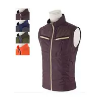 18 mùa hè mới Hàn Quốc mua thoáng khí vest cá thời trang vest thể thao đứng cổ áo thoáng khí vest nam áo khoác reebok