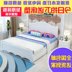 Giường gỗ 2 mét thông giường đôi 1,5 m gỗ rắn 1,8 m đơn giản hiện đại giường 2 người giường ngủ giường ngủ Châu Âu Giường