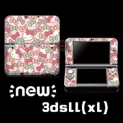 MỚI 3DSLL3DSXL máy đau lá nhãn dán 3ds màu anime đau dán phụ kiện phim màu hellokitty - DS / 3DS kết hợp