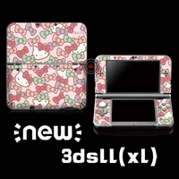 MỚI 3DSLL3DSXL máy đau lá nhãn dán 3ds màu anime đau dán phụ kiện phim màu hellokitty - DS / 3DS kết hợp miếng dán 3d da nang