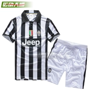 Juventus mùa giải mới xuất hiện bóng đá phù hợp với đào tạo đội tuyển bóng đá đồng phục ngắn tay đồng phục bóng đá phù hợp với áo sơ mi nam