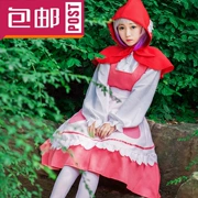 Xiaolins Dragon Maid Cô bé quàng khăn đỏ Conna COS Quần áo Lori Long Conner trang phục cosplay nữ