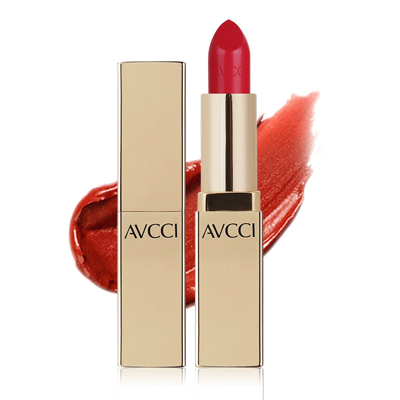 AVCCI Phoenix Water Condensing Smoothing Lipstick Lâu dài Dưỡng ẩm Giữ ẩm Son môi Nude Pink Red 2304 - Son môi