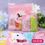 Dụng cụ pha chế mỹ phẩm Túi đựng mỹ phẩm Túi đựng túi Ziplock Hàn Quốc Túi tự dính Hàn Quốc 10 Gói - Các công cụ làm đẹp khác