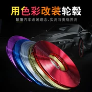 Bắc Kinh Auto Shun Bao S55 X65 Bánh xe Sticker Thay đổi trang trí Nhãn dán Bảo vệ Vòng Chống va chạm Vòng lốp - Vành xe máy
