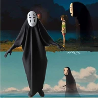 Spirited Away COS Không Có Khuôn Mặt Người Đàn Ông Trang Phục Cosplay Quần Áo Găng Tay Mặt Nạ Full Đảng Hoạt Hình cosplay one piece