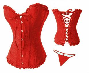 Brace, Corrective Bodysuit, Bra Top, Red Underwear, VEST, TIGHT