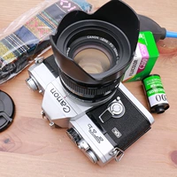 322H Canon FTb kit FD 50 1.4 ống kính của nhãn hiệu cơ khí kim loại phim máy ảnh để gửi phim máy ảnh giá rẻ dưới 3 triệu