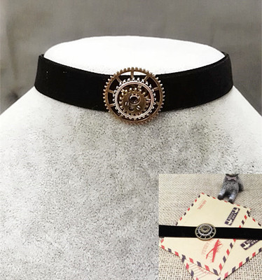 taobao agent Retro mechanical necklace, chain for key bag , punk style, simple and elegant design