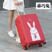 Hành lý nữ xe đẩy vali phiên bản Hàn Quốc của hộp nhỏ mật khẩu sinh viên đại học 24 inch 26 hộp hoạt hình cá tính