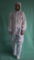Wanmao Anti -Static Cointed Finord антистатическая рабочая одежда Чистая и пыльная одежда без пыли униформы