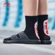 Giày dép nam Li Ning 2018 mới Clap giày thể thao nam mùa hè nhẹ nhẹ AGAN001
