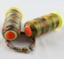Spatholobus cuộn dây màu dòng DIY dệt vòng tay chất liệu dây kim cương dây đeo vòng tay 7 dòng ngọc bích - Vòng đeo tay Clasp dây đeo tay