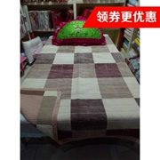 Giường nệm nhung một mặt trải giường bằng vải bông đôi chăn đơn chăn đơn giường đơn pha lê