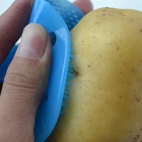 Японские в стиле овощи и фрукты кисти фрукты и овощи щетка дома, чтобы удалить кухонную кисть для творческой чистящей кисти для картофеля щетки