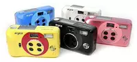 Retro LOMO máy ảnh aryca năng động bốn lưới bốn mắt nhiều chế độ bốn lưới với đèn nhấp nháy quà tặng sáng tạo fuji instax