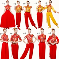Новый китайский сервис барабана, праздничный хор сервис янге, большая юбка, национальная танцевальная одежда для барабанщиков национальной тали
