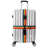 Vali du lịch đi kèm với hành lý đóng gói vành đai ở nước ngoài bảo vệ chéo tay áo trường hợp xe đẩy dày hành lý liên quan phụ kiện