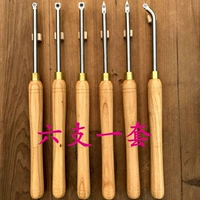 Шесть сетов с деревянными ручками