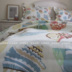 Địa trung hải vận chuyển dày cotton in cũ vải thô sheets mảnh duy nhất bông vải nhỏ ký túc xá duy nhất giường đôi Khăn trải giường