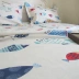 Địa trung hải vận chuyển dày cotton in cũ vải thô sheets mảnh duy nhất bông vải nhỏ ký túc xá duy nhất giường đôi