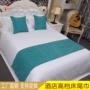 Chenille bộ đồ giường khách sạn khách sạn cao cấp thời trang khăn trải giường Châu Âu giường cờ giường đuôi pad trải giường drap giuong