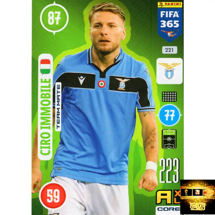 Карточка лимитированной специальной серии Panini 2020-21 FIFA365 Star Karajio Lein Mobai LE, и т.д.