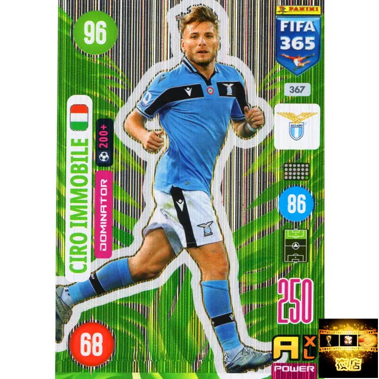 Карточка лимитированной специальной серии Panini 2020-21 FIFA365 Star Karajio Lein Mobai LE, и т.д.
