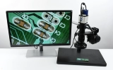 HD VGA/BNC Электронный микроскоп Обнаружение обслуживания и оценка ПЗС промышленное увеличительное стекло цифровое