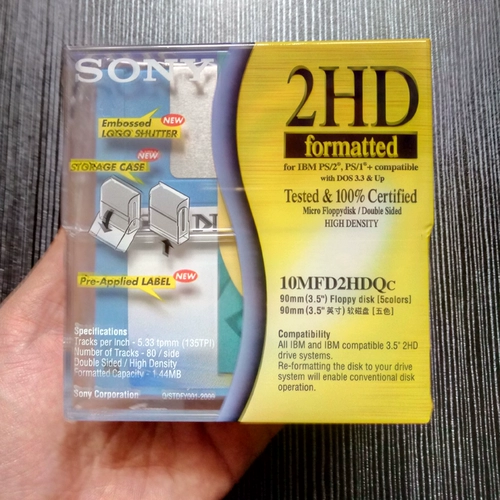 1 цена Sony подлинная 1,44 м 3,5 -дюймовая дисквис