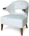 Gấu bắc cực ghế bành thiết kế nội thất custom lounge chair Bắc Âu cổ điển thẩm mỹ sofa đơn ghế