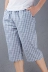 Mùa hè quần tây pyjama quần nam mỏng phần cotton lỏng nhà quần short mỏng phần thường điều hòa không khí quần nam đồ ngủ mùa hè