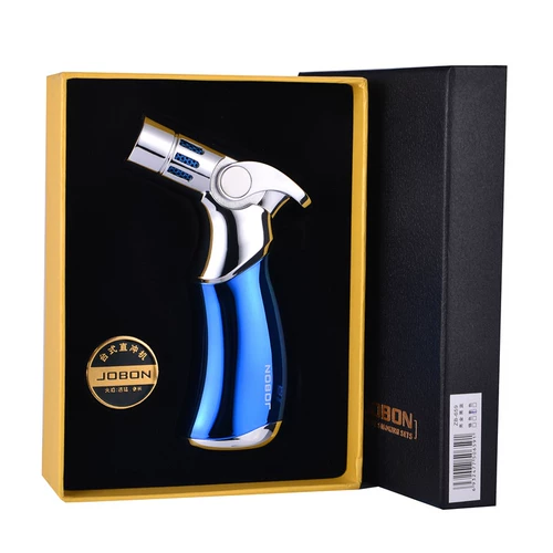 Творческий персонализированный металлический четырех -распылительный огонь с высокой температурой спрей -мошенничество сигар с сигаром точка -моксибибибибибибиблема надувная подарочная коробка для пожарной машины.