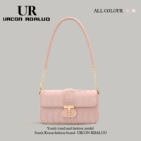 Розовая сумка подмышку, сумка через плечо, сумка на одно плечо, ремешок для сумки, коллекция 2023, простой и элегантный дизайн